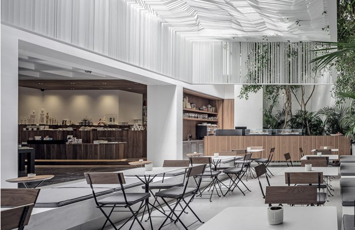 雅典基克拉迪藝術博物館咖啡廳設計